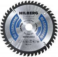 Диск пильный 160*20*48Т Hilberg Industrial Алюминий (1 шт)