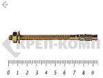 Анкер клиновой, желтый цинк 6х 95 (10шт) – фото