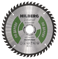 Диск пильный по дереву 216*30*48Т Hilberg Industrial (1 шт.)