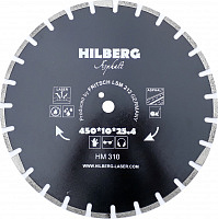 Диск алмазный отрезной 450*25,4*12 Hilberg Hard Materials Лазер асфальт (1 шт.)