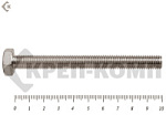 Болты с полной резьбой, нержавеющие DIN933 А2 10х100 (50 шт) – фото