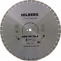 Диск алмазный отрезной 600*25,4*12 Hilberg Hard Materials Лазер (1 шт.)