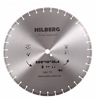 Диск алмазный отрезной 500*25,4*12 Hilberg Hard Materials Лазер (1 шт.)