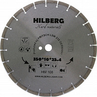 Диск алмазный отрезной 350*25,4*12 Hilberg Hard Materials Лазер (1 шт.)