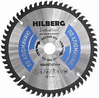 Диск пильный 165*20*56Т Hilberg Industrial Алюминий (1 шт)