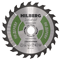 Диск пильный по дереву 235*30*24Т Hilberg Industrial (1 шт.)